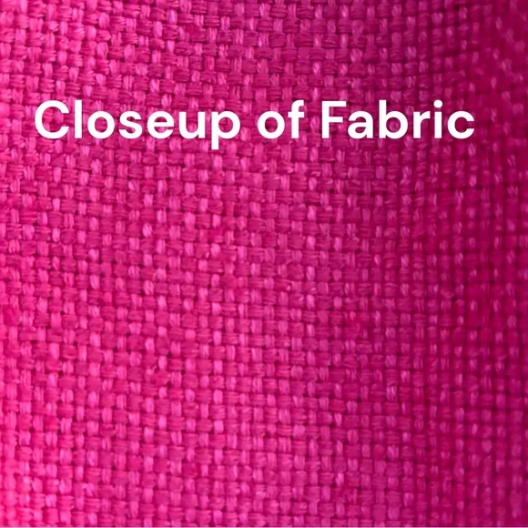 Kay Unger New York Pink Silk Ruffle Sheath Dress Belted Size 10 - Picture 5 of 11